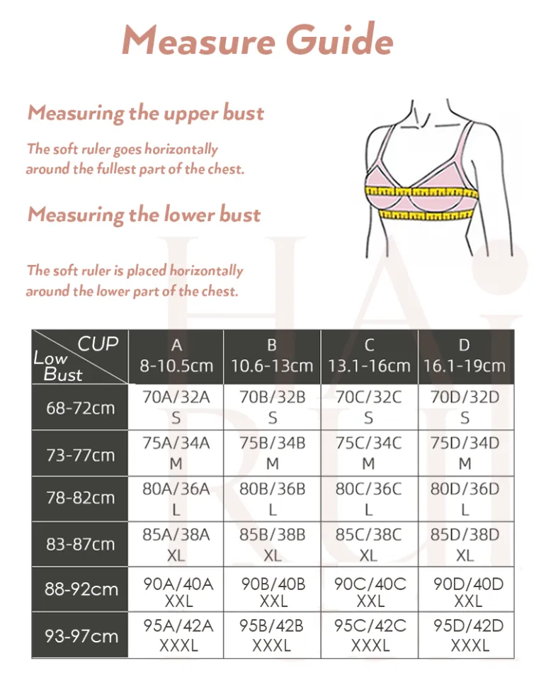 HARUI B72 High Quality Seamless Ultra thin inner Bra Airy Comfortable and  Breathable Bra A/B