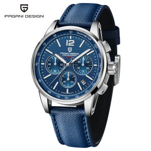PAGANI DESIGN Chronograph Watch For Men  Stainless Steel Japan VK63 Sapphire Glass Quartz Watch Men Waterproof Sport Casual 41MM Dial Calendar Men Watches Original PD-YS008