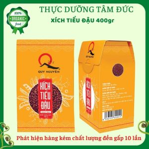 Xích tiểu đậu Quy Nguyên (đậu đỏ sông) hộp 400g - chùa Long Hương