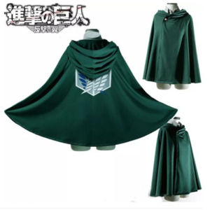 Carnival Hoodie Anime Attack On Titan Green Cloak Cosplay Costume Adult Men Woman Shingeki Kyojin Scouting Legion Aren Jacke Game Party Clothes