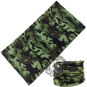 Musion Khăn Bandana Rằn Rằn Ri Lụa Lạnh Có Đường May Chống Bụi UV Khăn Trùm Đầu Cho Xe Máy Xe Đạp Câu Cá Thể Thao