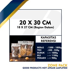 [10 pcs] Standing Pouch Silver Metalized Foil  I Metalized Foil Ziplock I Kemasan Snack Makanan Plastik Kemasan kopi I kemasan Keripik I Metalized Foil