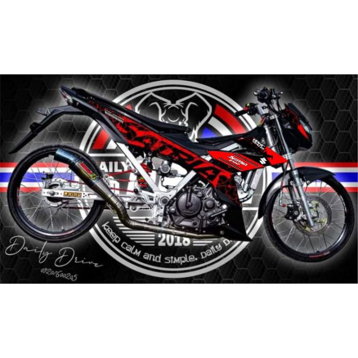 ♜Suzuki Raider 150 Fi Decal Sticker (Satria Design) | Lazada PH