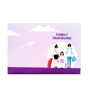 Cover Passport Seri Family Sampul Paspor Document Organizer Tempat Penyimpanan document