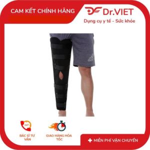 Nẹp gối ORBE dài 50-60-70cm - Hỗ trợ cố định vùng quanh khớp gối