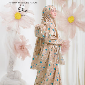 MUKENA ANAK 2IN1 TAS RANSEL KATUN MIKRO ELISE