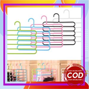 Hanger Jilbab 5 Susun Hanger Gantung 5in1 5 Holes Laundry Gantungan Multifungsi Hanger 5 layer