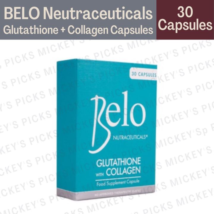 Belo Nutraceuticals Glutathione + Collagen Capsules 30 capsules Glutathione+Collagen Capsules Whitening Anti-Aging Supplement Detoxifying Skin Whitening Capsules - Lazada | Lazada PH Belo Nutraceuticals Glutathione + Collagen Capsules 30 capsules Glutathione+Collagen Capsules Whitening Anti-Aging Supplement Detoxifying Skin Whitening Capsules - Lazada | Lazada PH
