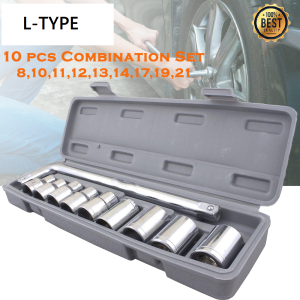 10PCS Socket Wrench Set Bicycle Motorcycle Car Automotive Machine Repairing Hand Tools Set