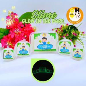 Slime Glow in the Dark Menyala Dalam Gelap Slime Lampu by GH EduPlay
