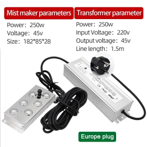 【Ready stock】6/10/20 Heads Ultrasonic Mist Maker Fogger for Air Humidifier Hydroponics Nebulizer Ultrasonic Atomizer Plate DC 48V