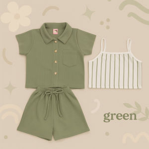 Two Mix - Eva Set Setelan baju Celana anak perempuan 1-8 tahun 4418