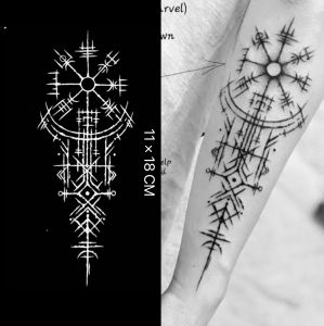 【Mars Tattoo】NEW Technology Magic Long Lasting 2 Weeks Semi-Permanent tattooTemporary Tattoo tattoo sticker Fake Tattoo D193