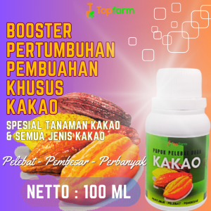Pupuk Anti Perontok Buah / Pupuk Khusus Tanaman Kakao / Pupuk Cair Pelebat Buah Kakao / Pupuk Cair Untuk Buah Kakao / Obat Busuk Buah Kakao / Pupuk Khusus Buah Kakao