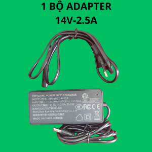 Bộ nguồn màn hình máy in camerađầu phát media..ECOKING 14V 2.5A model AP091G-140250 là một trong những adapter chất lượng cao  với hiệu suất ổn định an toàn và tương thích với nhiều thiết bị điện tử như màn hình LCD.