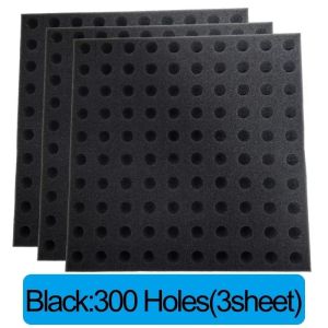 300Pcs White Seedling Sponge Soilless Hydroponic Vegetables Cultivation Plant Nursery Pots Trays Garden Plant Propagation Supplies