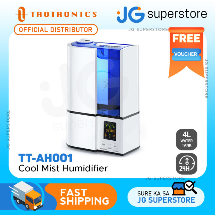 Taotronics 4L Cool Mist popular Humidifier with Auto Shut-Off