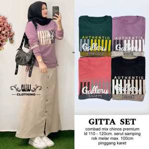 SETELAN COMBED MIX ROK CHINOS KEKINIAN TERLARIS TERBARU BERKUALITAS 2024