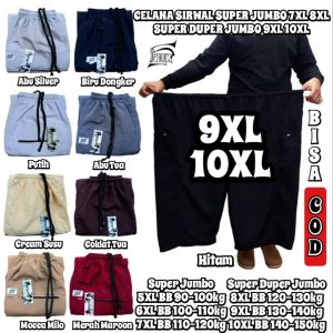 SUPER DUPER JUMBO CELANA MUSLIM HAJI UMROH IHROM SIRWAL PANGSI KOMPRANG DEWASA PANJANG 10XL MUAT BB 150KG 140KG 130KG 120KG 110KG 100KG