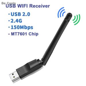 💟【Special price】💟Be Cools MT7601 Mini USB WiFi Adapter 150Mbps Wireless Network Card RTL8188 Network Card Wi-Fi Receiver for PC Desktop Laptop 2.4GHz
