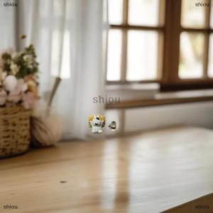 [COD] shiou 1 Set Adorable Dashboard Figurine With Relaxed Pose Bull Terrier Car Interior Accessories Auto Ornament For Model 3