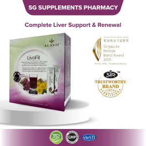 ALAVIE LivoFit 15s 天然肝脏排毒解宿醉营养饮 Liver Detox Liver Care Halal Liver Fat Supplement Hangover Milk Thistle