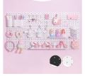 Pegboard Perforated Display Board Wall Display Rack Peg Board Wall Mounted Hole Board Bedroom Wall Organizer 洞洞板置物架. 