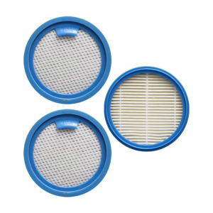 Pack of 3 Floor Cleaning Robot Filters Vacuum Filters Vacuum Part Plastic Texture Vacuum Component for Easy Maintenance