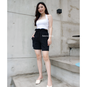 Sakura Glory - CELANA HOTPANTS MELYNA CRINKLE AIRFLOW PREMIUM UKURAN ALLSIZE / BAWAHAN / WANITA / DEWASA / DISTRO / IMPORT / HIGHWAIST / COD / DISKON / GRATIS ONGKIR / MURAH