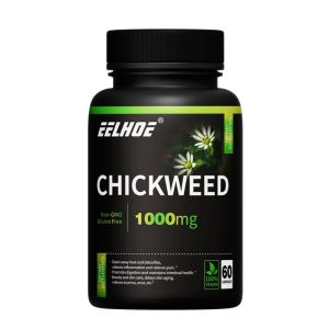 Rumput Chickweed 1000mg - Membantu detoksifikasi hati memperbaiki eksim dan jerawat serta mendukung pencernaan dan kesehatan usus.