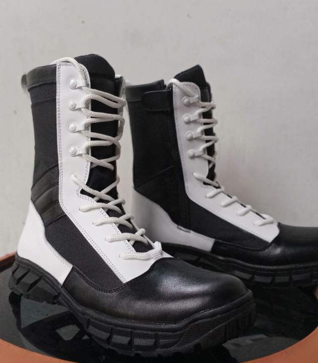 Sepatu PDL Provos KULIT Provost Polri model Jatah POLRI Boa 01 ARBOO Safety
