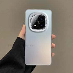 14proplus 2025 Casing For Redmi note 14 Pro plus 5G note14pro note14 14pro 14pro+ phone Case Shockprooft LuxuryMetallic Aurora Matte Back cover