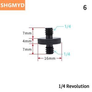[COD] SHGMYD 3 8 to 1 4 Male to Female Thread Screw Mount Adapter Tripod Plate Screw Mount