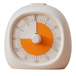 FEELINGS Plastic Visual Timer Focus Aid Silent Countdown Timer Practical 60 Minute Time Management Tool Kids Study