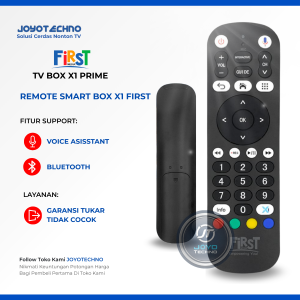 Remote Firstmedia X1 Prime Remote Receiver 4K New Indihome Voice Google Assistant ORI