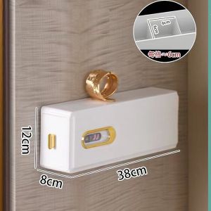 Wall Mounted Closet Organizer Underwear Socks Storage Box Large Capacity No Trace Sticky Bras Organizer Sorting Cabinets Drawer