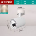 LED Ceiling-mounted Surface-mounted Spotlight cob Ceiling Lamp No Track Commercial Store Clothing Store Home Living Room. 