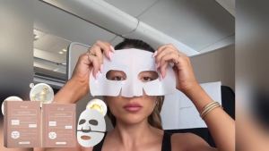 Hoygi Masker Pelembap Kolagen Masker Perawatan Wajah yang Menyehatkan Melembapkan dan Menghidrasi Kulit