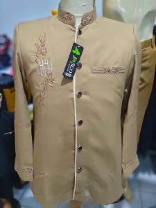 Jasko Coksu Wol Novus Jas Koko Pria Dewasa Bordir Motif Kaligrafi Man Jadda Wajada By Jasco Tasik