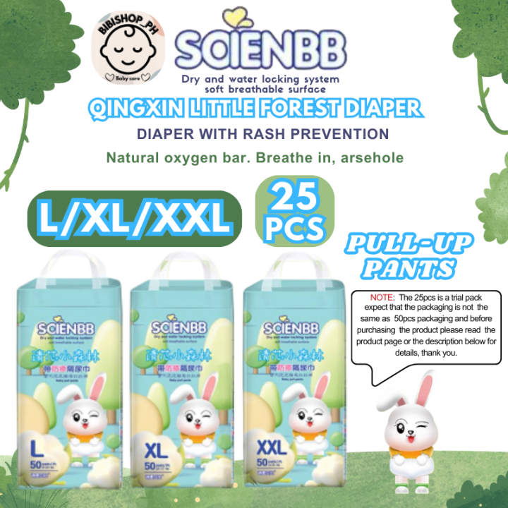 SOIENBB Baby Diaper Pants Pull-ups Disposable with Rash Prevention 100% ...