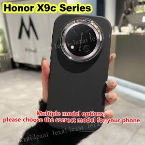 เคสดีไซน์ใหม่กันกระแทกเคสมือถือซิลิโคนนิ่ม Honor X9c Smart X 9C X9 C HonorX9c 5G เคส