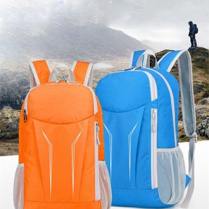 TINGTIAN Zipper Mountaineering Backpack Nylon Foldable Cycling Backpack Ultralight Waterproof Traveling Daypack Women