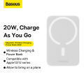 Baseus từ tính Sạc Dự Phòng 20000mah Ngân hàng điện từ PD 30W 20W pin sạc dự phòng nhanh sạc không dây bên ngoài cho iPhone 15 14 13 12. 