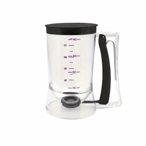 LZHDP MALL Không dính Bộ tách bột bánh cupcake Chống rò rỉ 900ML Dụng cụ làm bột bánh Phân phối đồng đều Đổ dễ dàng Máy Pha Bột Bánh Kếp Đồ dùng nhà bếp