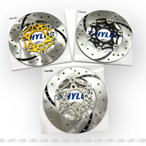 Đĩa Hylos 220mm V1 Khoen Inox Ép Thủy Lực Lắp Mọi Loại Xe