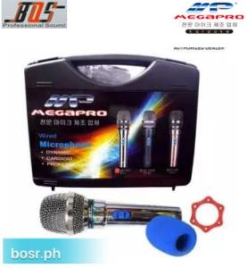 Megapro MP-1000 & MP-688: Professional Wired Microphones & 10M Cables