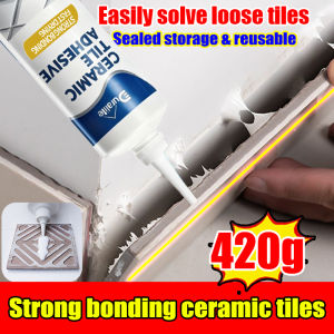 🔥tiles adhesive glue repair tiles grout sealant 1000ml Fast Bonding Prevent Falling Tile repair sealant With needle design can go deep into the gap to repair loose floor tiles tile adhesive strong adhesive quick drying tile injection glue