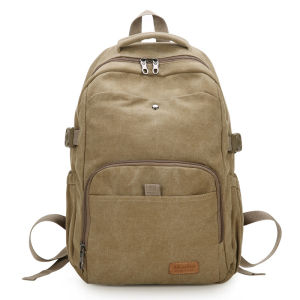 New Cotton Canvas Backpack Male Korean Version of Large Capacity Student Bag Female Retro Casual Outdoor Travel backpack mochila2026