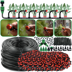 Set Peralatan Irigasi Air Penyiram Tanaman Taman Kebun Garden Watering Kit