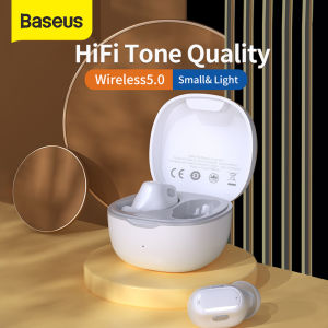 Baseus Bluetooth WM02 WM01 5.3 Earpbuds Smart Noise Canceling In-ear Headset Built-In Microphone Touch Control TWS True Wireless Earphone Bass